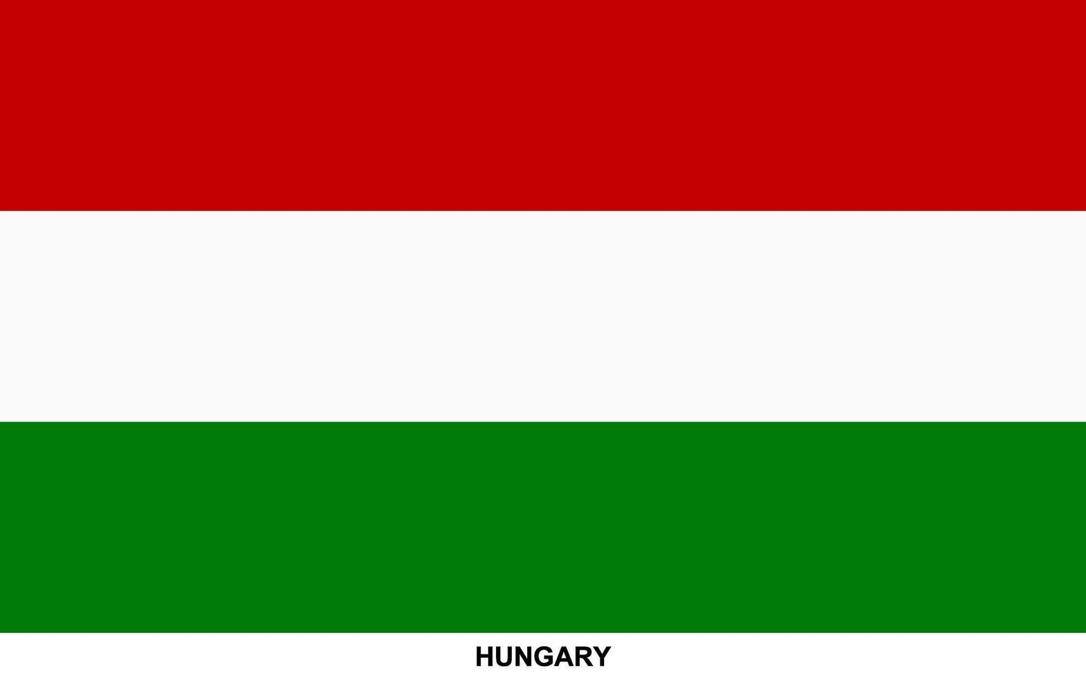 Flag of HUNGARY, HUNGARY national flag vector