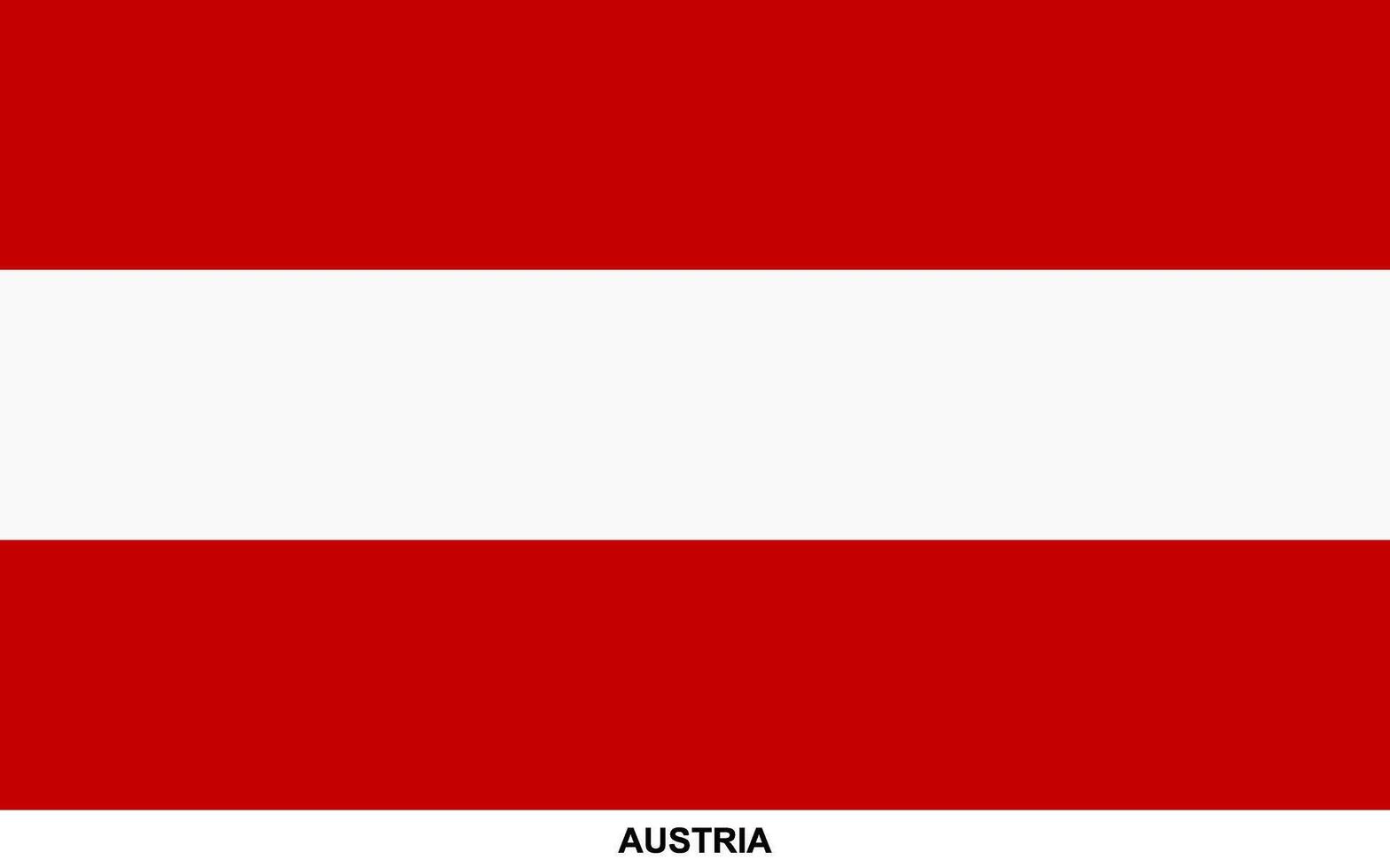 Flag of AUSTRIA, AUSTRIA national flag vector