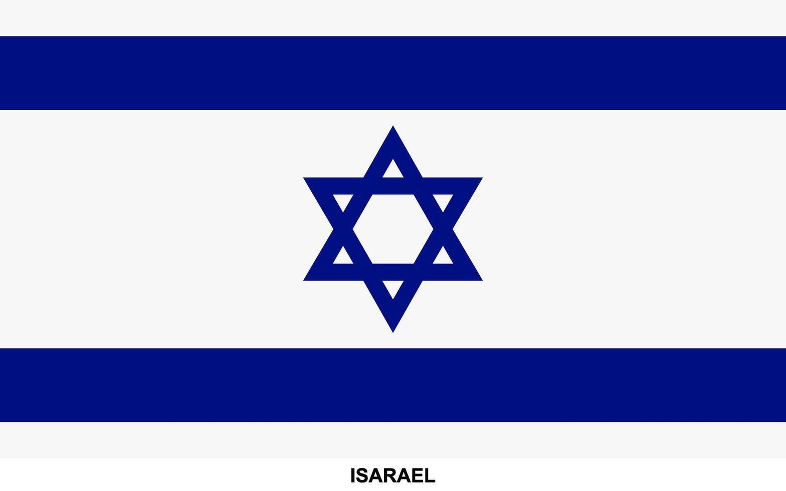 Flag of ISARAEL, ISARAEL national flag vector