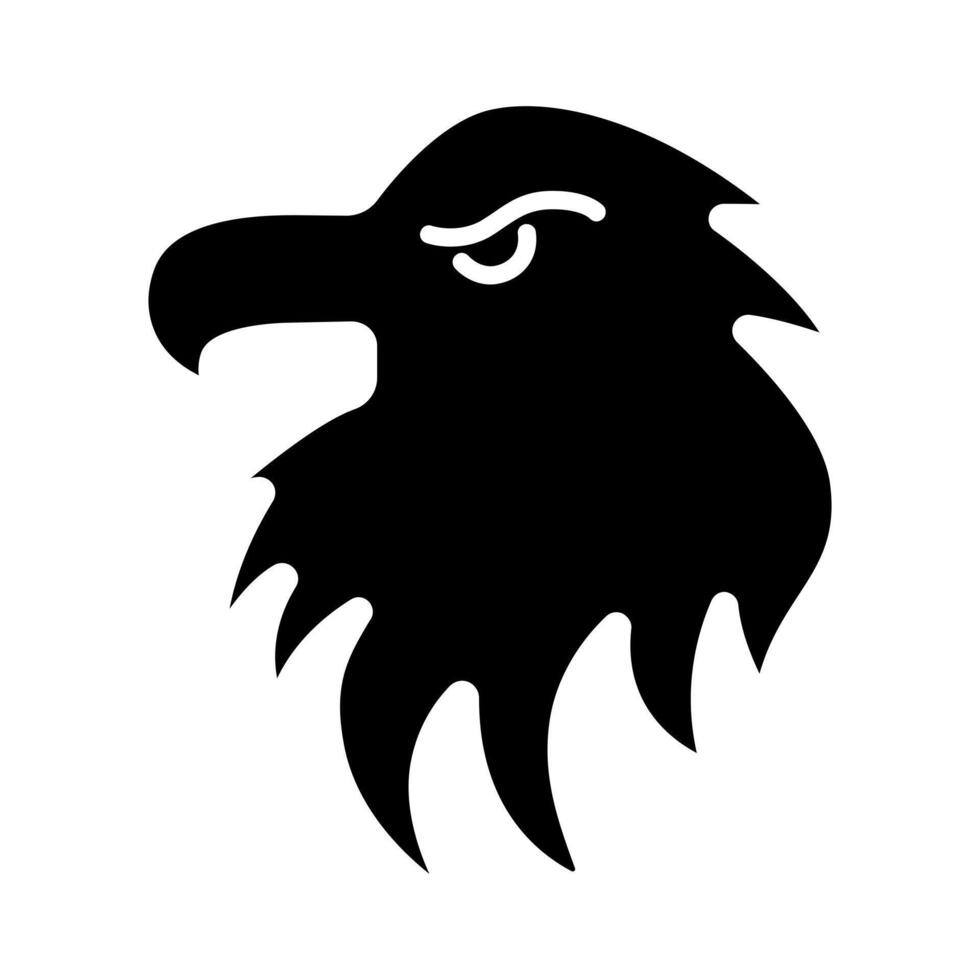 USA emblem icon. American eagle with wings spread, shield with stars and stripes, text USA. National symbol and patriotism concept. vector