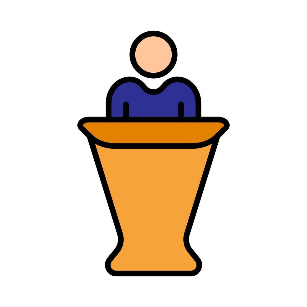 Debate set icon. Two figures high-fiving, representing agreement, collaboration, teamwork, political discussion, debate, argument, consensus, partnership, unity. vector