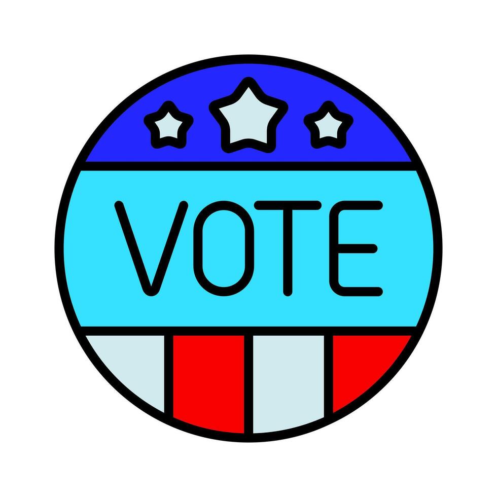 Election set icon. Vote, government building, demonstration, voters, electronic voting, manual voting, approval, disapproval, megaphone, voting results, public speech. Elections, democracy. vector