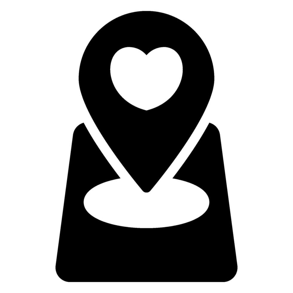 placeholder glyph icon vector