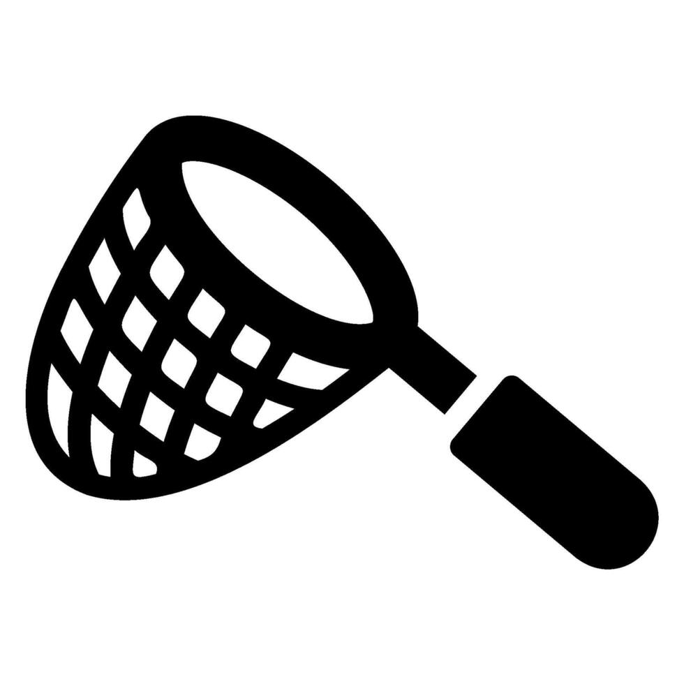 fishing net glyph icon vector