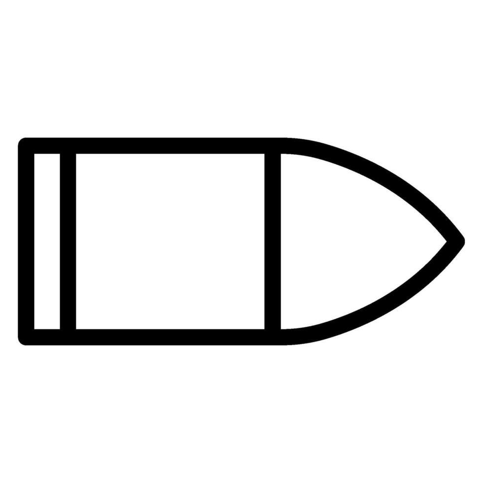bullet line icon vector