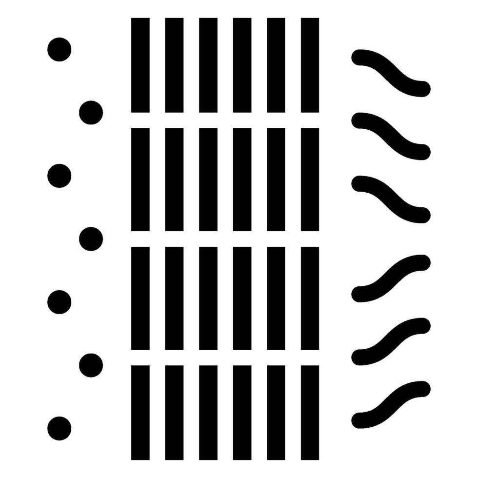 filter glyph icon vector