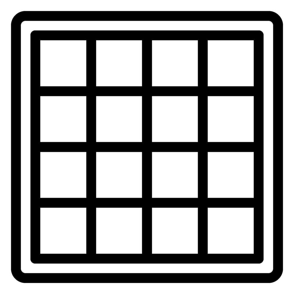 icono de línea de techo vector