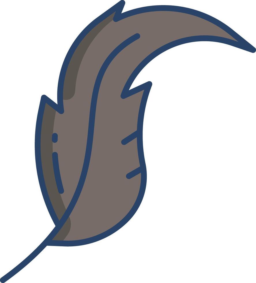 Heron linear color illustration vector
