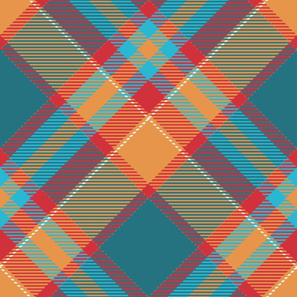 Tartan Seamless Pattern. Scottish Plaid, Seamless Tartan Illustration Set for Scarf, Blanket, Other Modern Spring Summer Autumn Winter Holiday Fabric Print. vector
