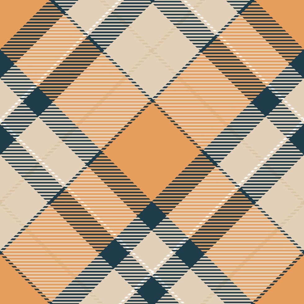 Plaid Pattern Seamless. Traditional Scottish Checkered Background. Traditional Scottish Woven Fabric. Lumberjack Shirt Flannel Textile. Pattern Tile Swatch Included. vector