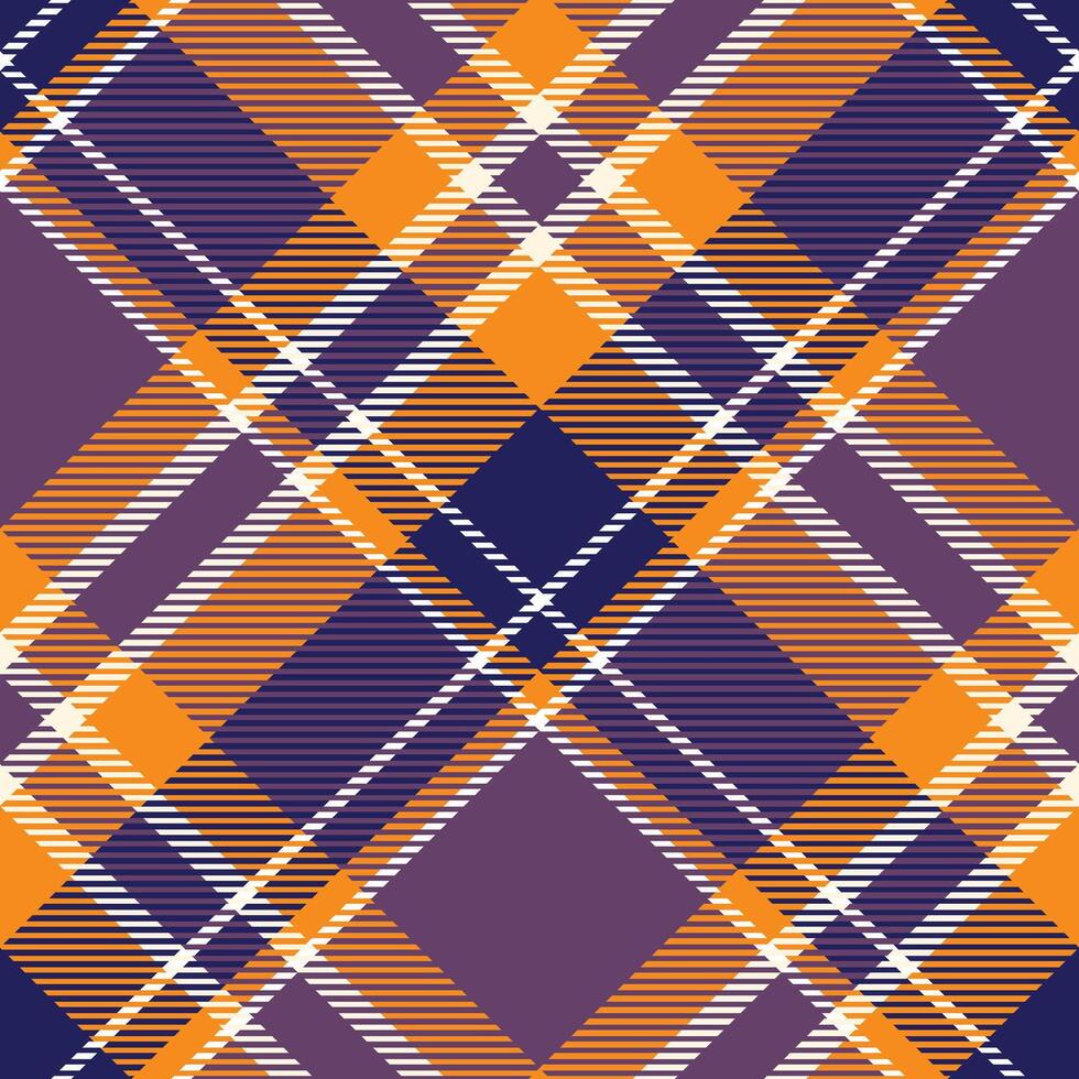 Tartan Plaid Seamless Pattern. Checker Pattern. Template for Design Ornament. Seamless Fabric Texture. vector