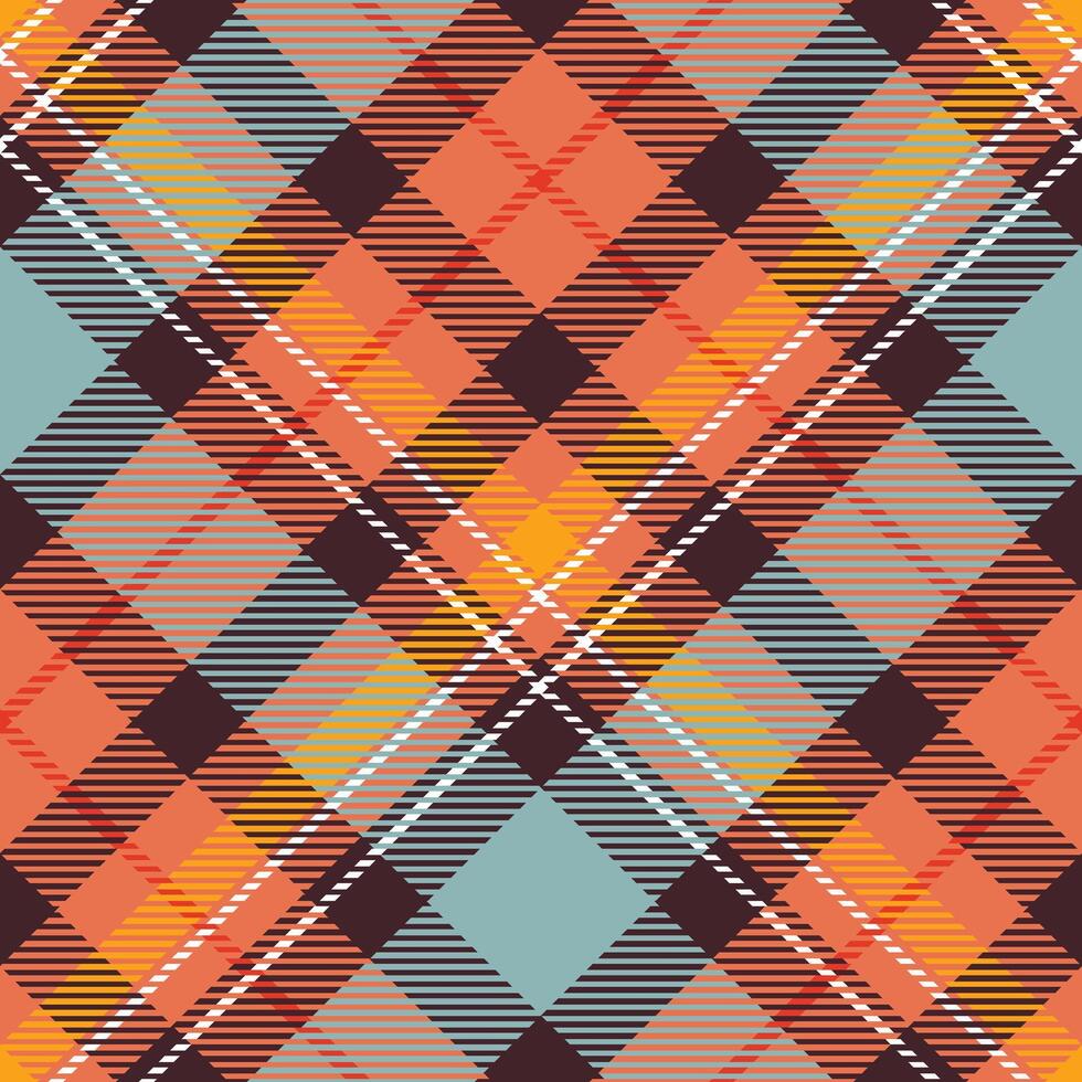 Tartan Plaid Seamless Pattern. Traditional Scottish Checkered Background. Seamless Tartan Illustration Set for Scarf, Blanket, Other Modern Spring Summer Autumn Winter Holiday Fabric Print. vector