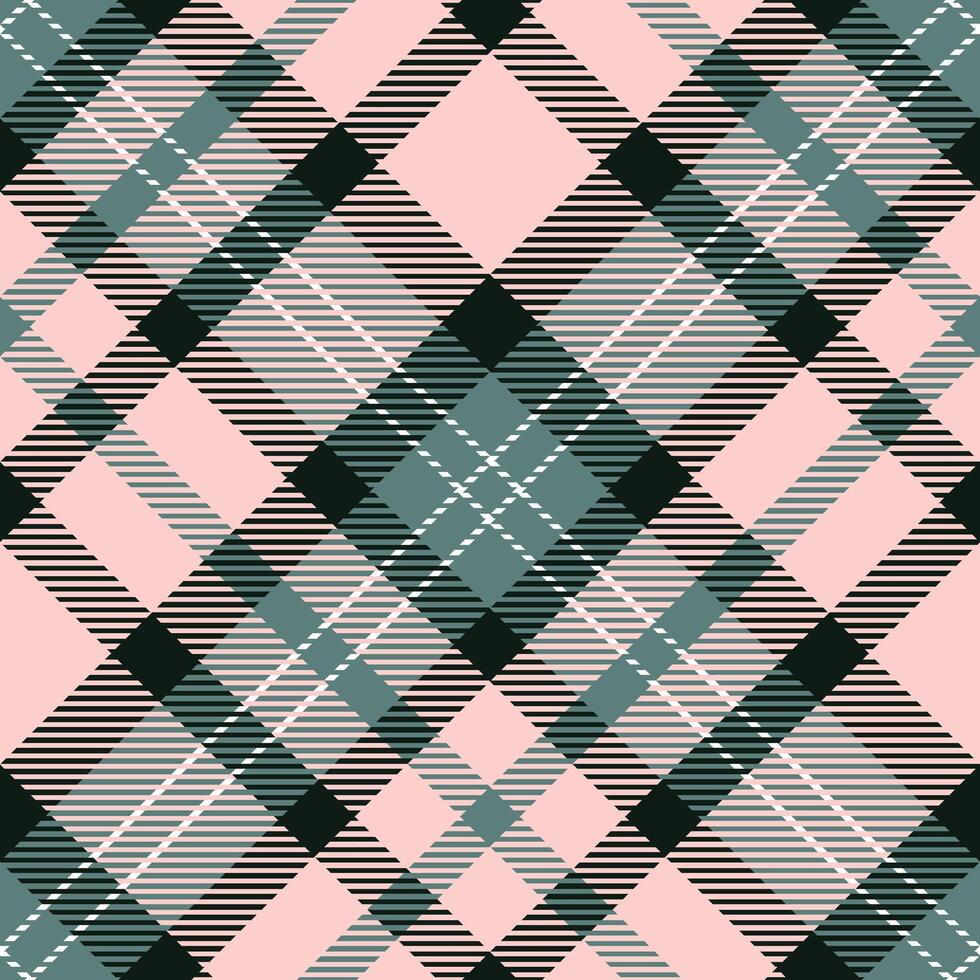 Scottish Tartan Plaid Seamless Pattern, Sweet Plaids Pattern Seamless. Seamless Tartan Illustration Set for Scarf, Blanket, Other Modern Spring Summer Autumn Winter Holiday Fabric Print. vector