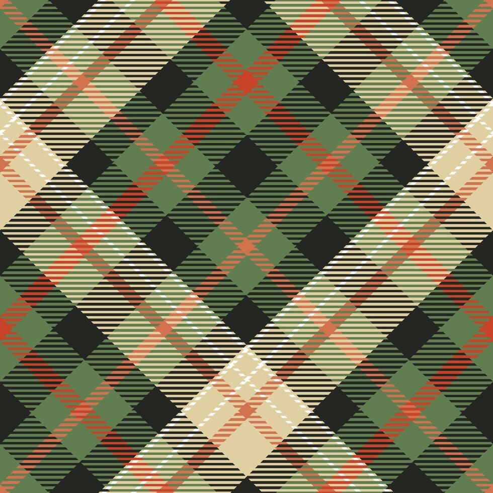 Scottish Tartan Plaid Seamless Pattern, Checker Pattern. Seamless Tartan Illustration Set for Scarf, Blanket, Other Modern Spring Summer Autumn Winter Holiday Fabric Print. vector