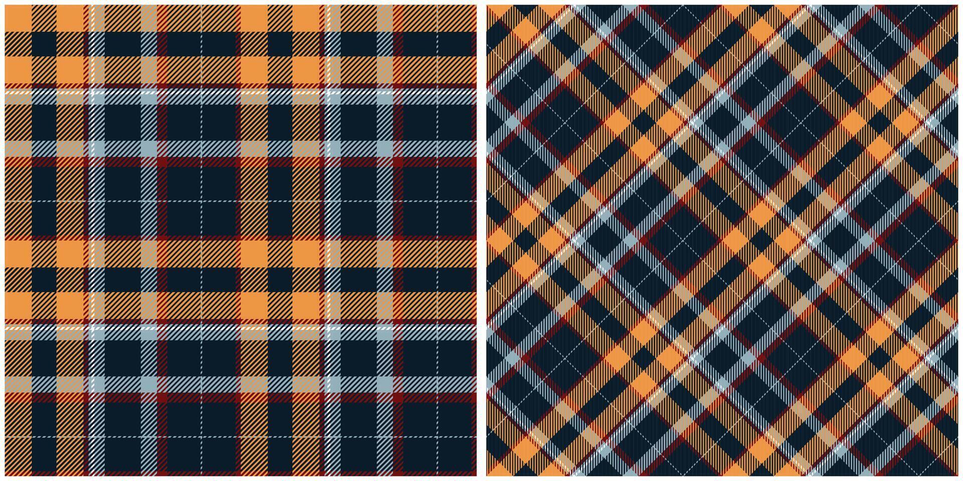 Tartan Seamless Pattern. Sweet Pastel Plaid Pattern Seamless Tartan Illustration Set for Scarf, Blanket, Other Modern Spring Summer Autumn Winter Holiday Fabric Print. vector