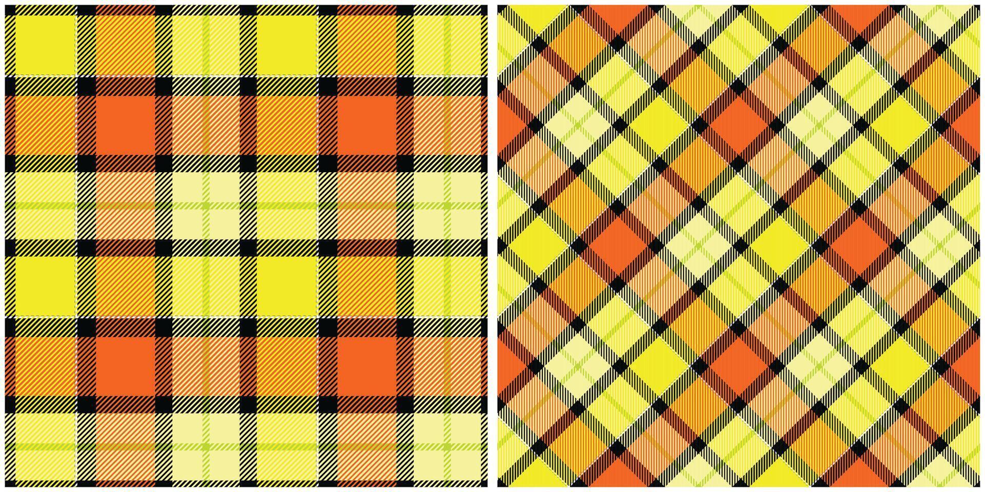 Tartan Pattern Seamless. Sweet Checkerboard Pattern Seamless Tartan Illustration Set for Scarf, Blanket, Other Modern Spring Summer Autumn Winter Holiday Fabric Print. vector