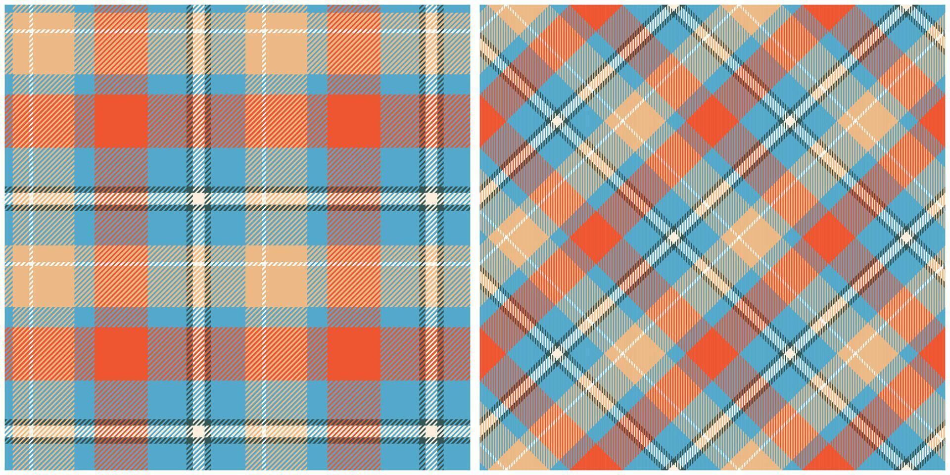 Tartan Seamless Pattern. Scottish Tartan Pattern Traditional Scottish Woven Fabric. Lumberjack Shirt Flannel Textile. Pattern Tile Swatch Included. vector