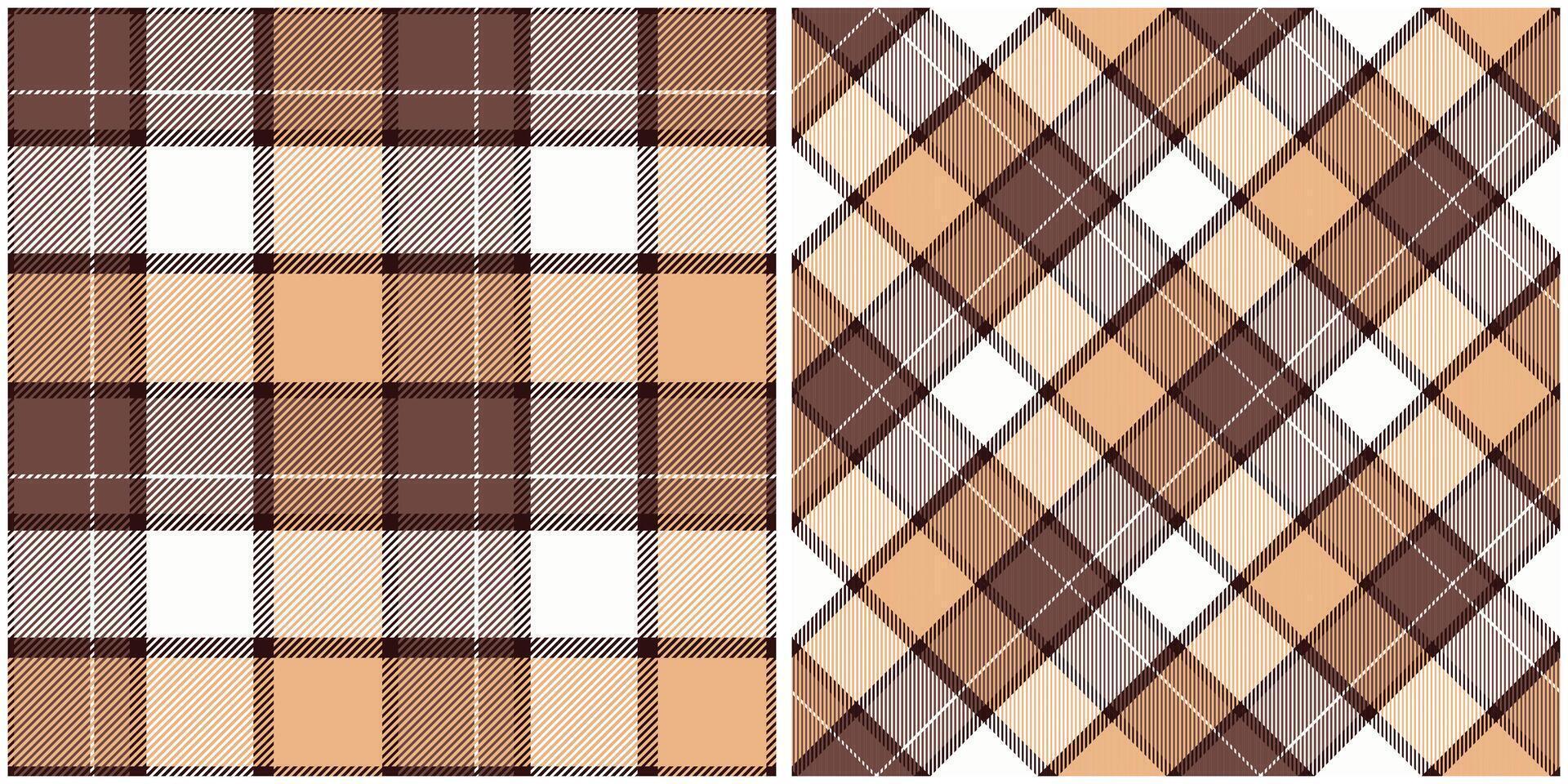 Plaids Pattern Seamless. Tartan Plaid Seamless Pattern. Seamless Tartan Illustration Set for Scarf, Blanket, Other Modern Spring Summer Autumn Winter Holiday Fabric Print. vector