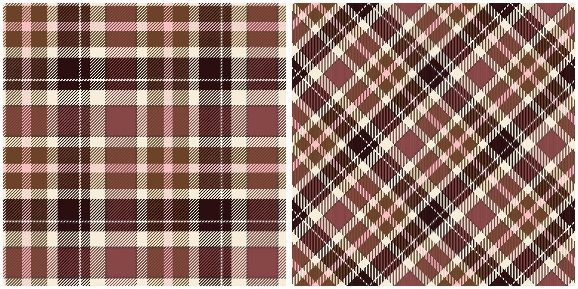 Plaids Pattern Seamless. Traditional Scottish Checkered Background. Traditional Scottish Woven Fabric. Lumberjack Shirt Flannel Textile. Pattern Tile Swatch Included. vector