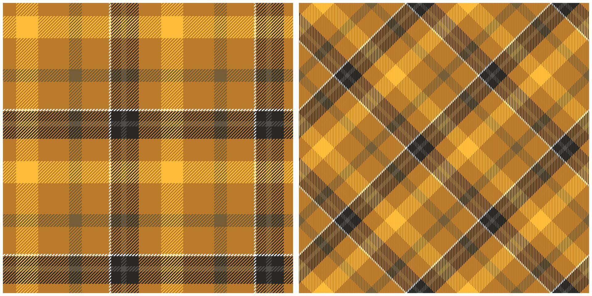 Plaid Patterns Seamless. Gingham Patterns Seamless Tartan Illustration Set for Scarf, Blanket, Other Modern Spring Summer Autumn Winter Holiday Fabric Print. vector