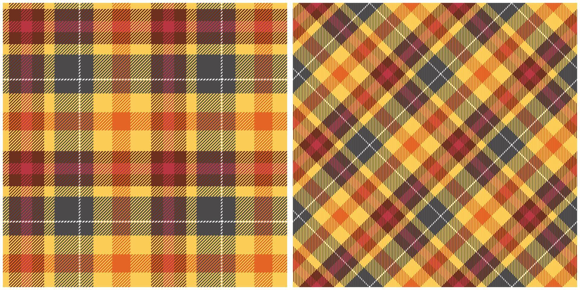 Plaid Patterns Seamless. Tartan Plaid Seamless Pattern. Template for Design Ornament. Seamless Fabric Texture. vector