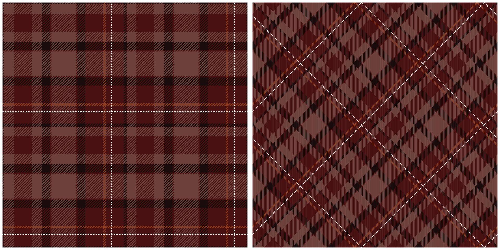 Scottish Tartan Pattern. Plaid Pattern Seamless Traditional Scottish Woven Fabric. Lumberjack Shirt Flannel Textile. Pattern Tile Swatch Included. vector