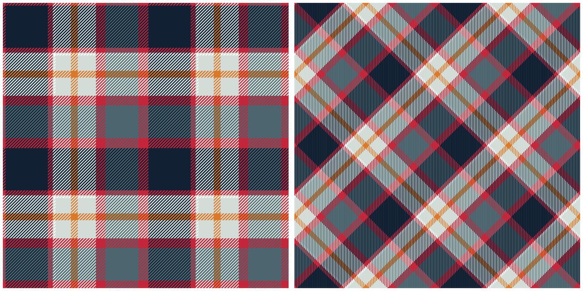Scottish Tartan Seamless Pattern. Checkerboard Pattern Traditional Scottish Woven Fabric. Lumberjack Shirt Flannel Textile. Pattern Tile Swatch Included. vector