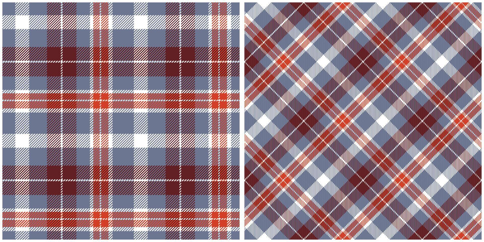 Tartan Plaid Seamless Pattern. Plaids Pattern Seamless. Seamless Tartan Illustration Set for Scarf, Blanket, Other Modern Spring Summer Autumn Winter Holiday Fabric Print. vector