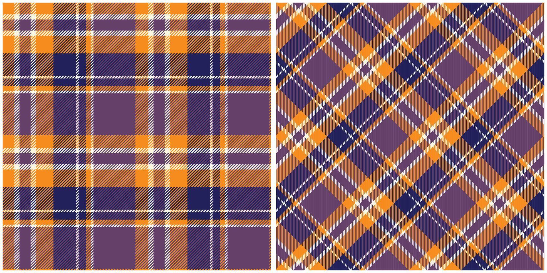 Tartan Plaid Seamless Pattern. Checker Pattern. Template for Design Ornament. Seamless Fabric Texture. vector