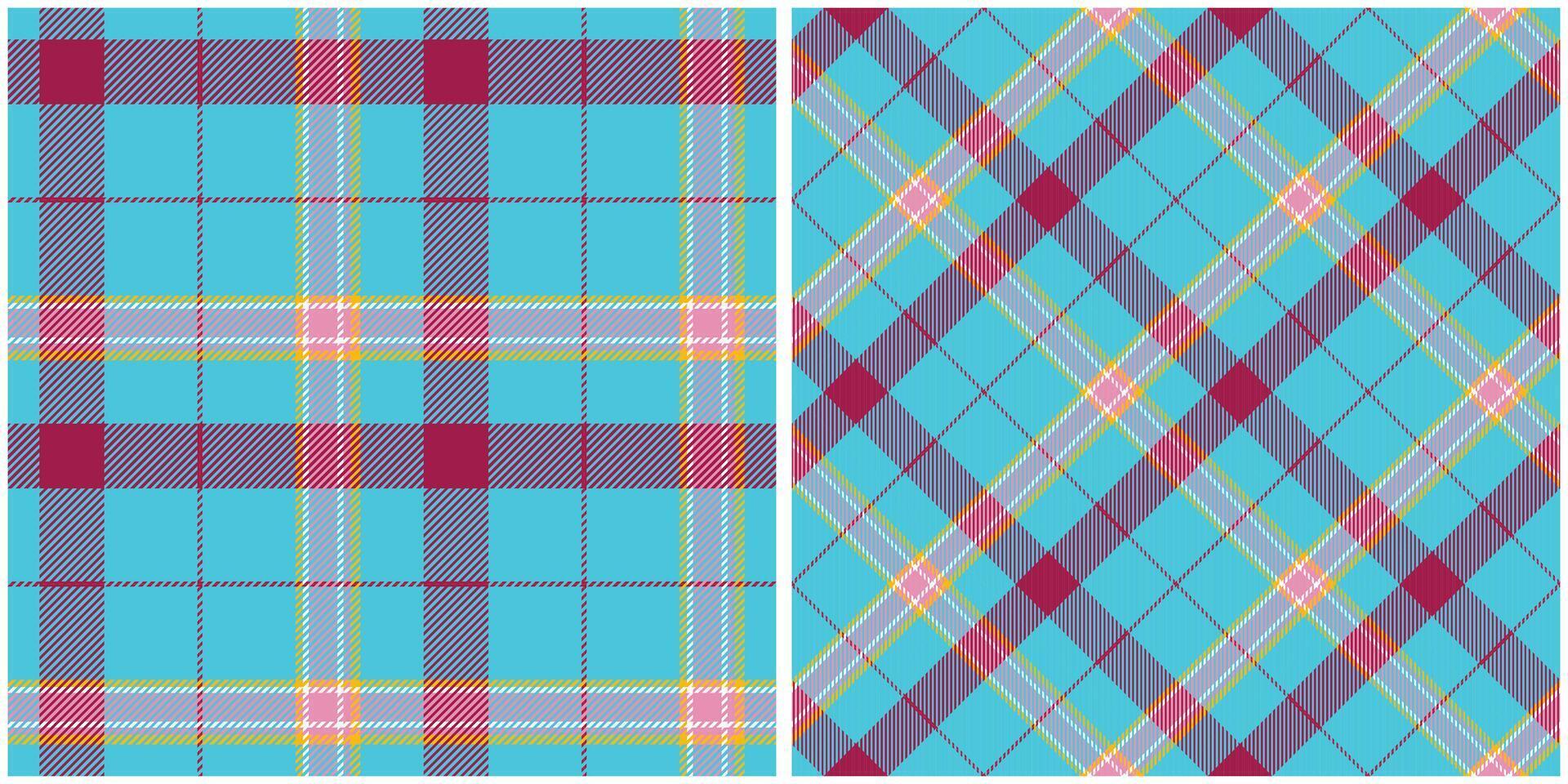 Tartan Plaid Seamless Pattern. Traditional Scottish Checkered Background. Template for Design Ornament. Seamless Fabric Texture. vector
