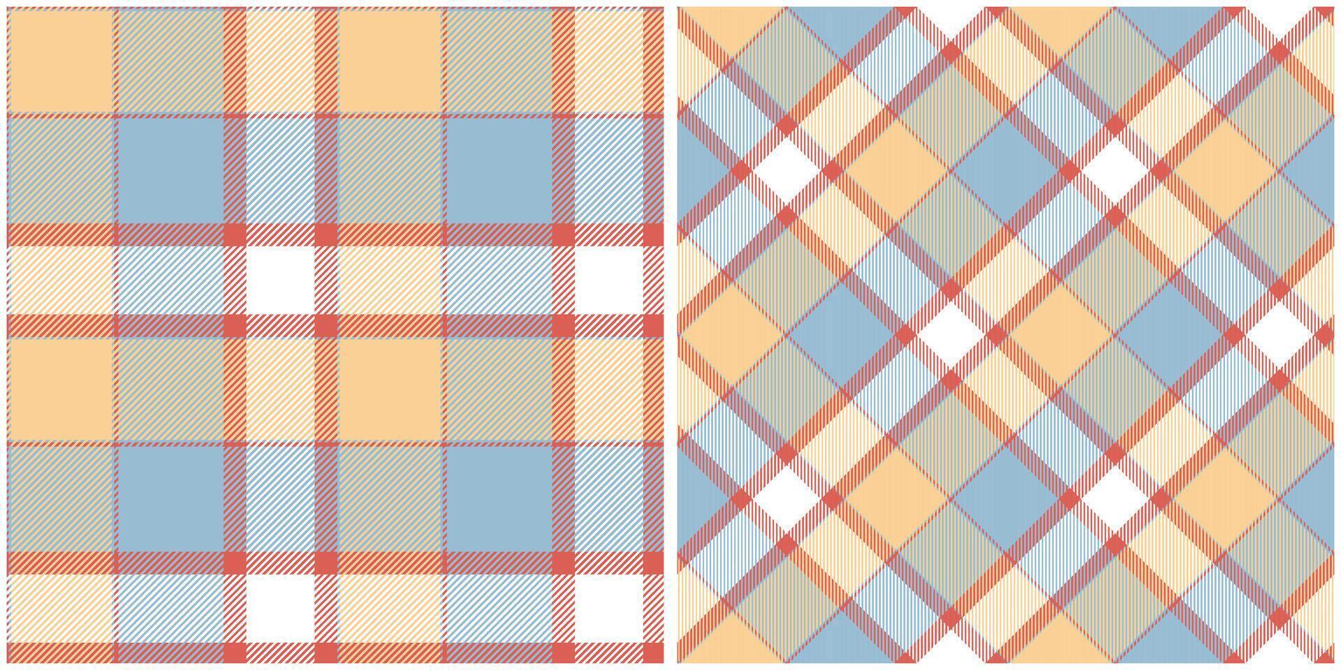 Tartan Pattern Seamless. Tartan Plaid Seamless Pattern. Seamless Tartan Illustration Set for Scarf, Blanket, Other Modern Spring Summer Autumn Winter Holiday Fabric Print. vector