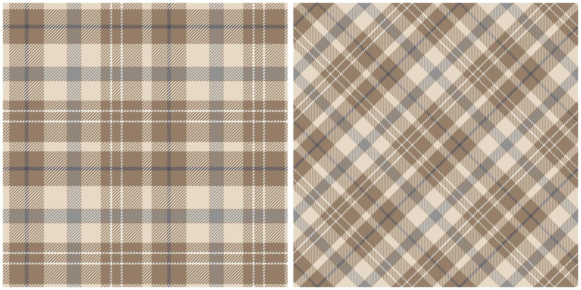 Tartan Plaid Seamless Pattern. Plaids Pattern Seamless. Seamless Tartan Illustration Set for Scarf, Blanket, Other Modern Spring Summer Autumn Winter Holiday Fabric Print. vector