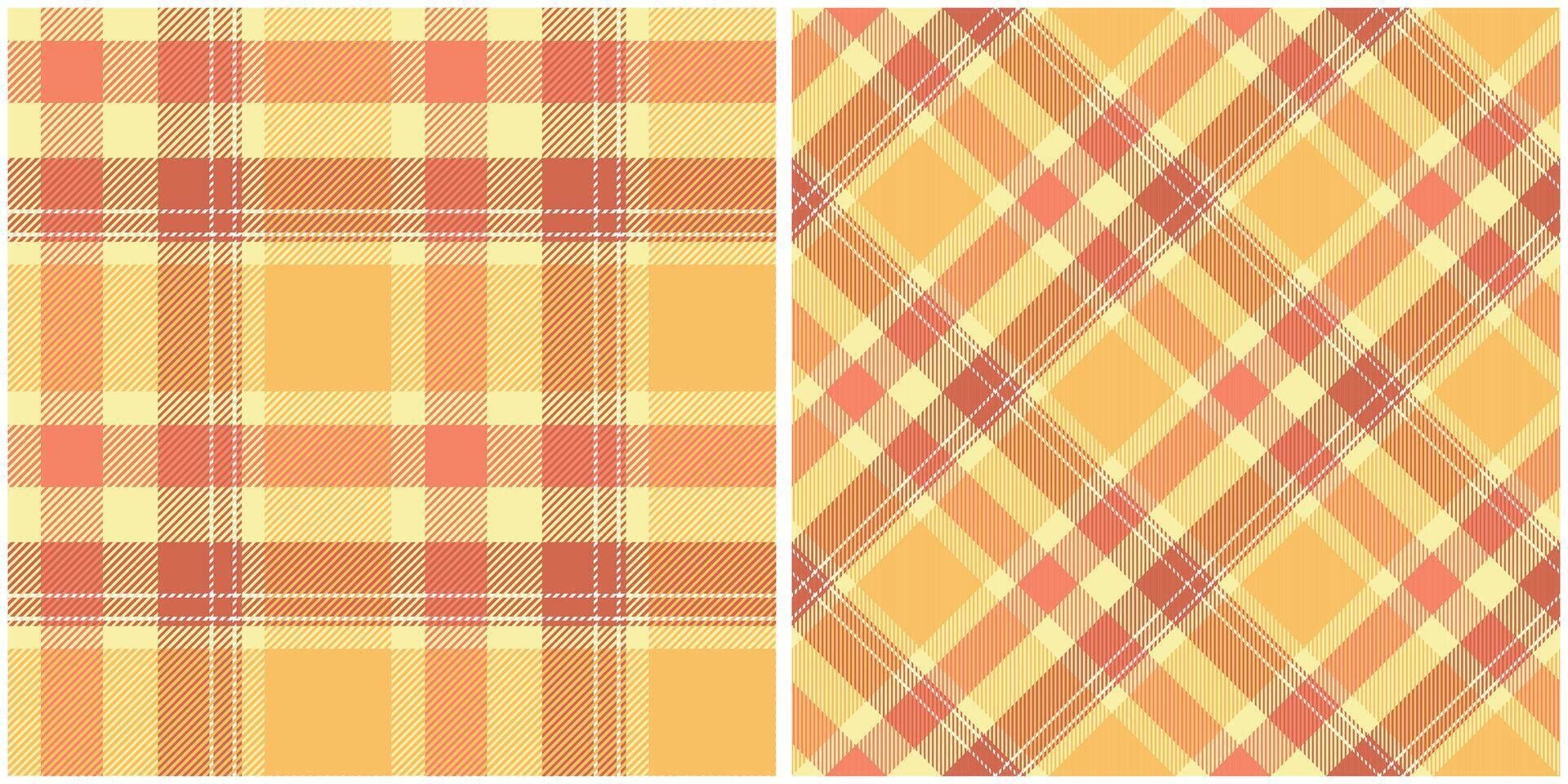 Tartan Plaid Pattern Seamless. Tartan Seamless Pattern. Seamless Tartan Illustration Set for Scarf, Blanket, Other Modern Spring Summer Autumn Winter Holiday Fabric Print. vector