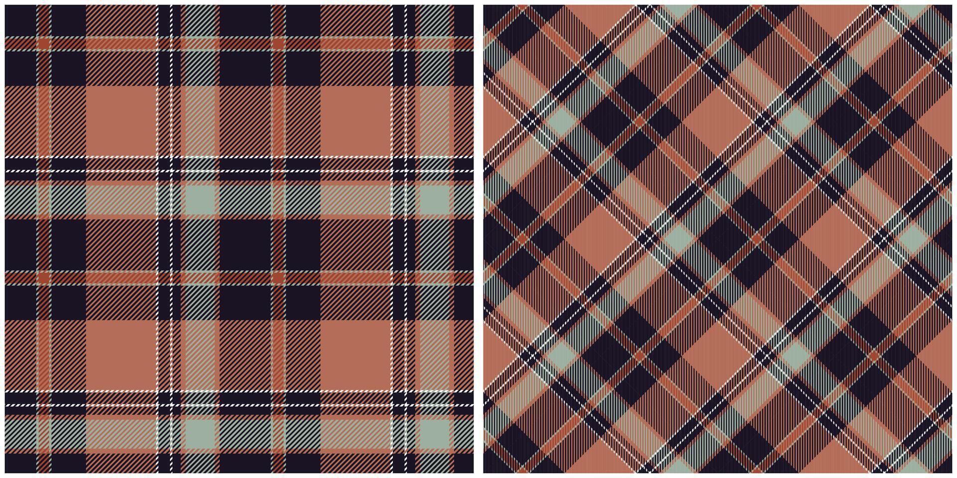 Tartan Plaid Pattern Seamless. Traditional Scottish Checkered Background. Seamless Tartan Illustration Set for Scarf, Blanket, Other Modern Spring Summer Autumn Winter Holiday Fabric Print. vector