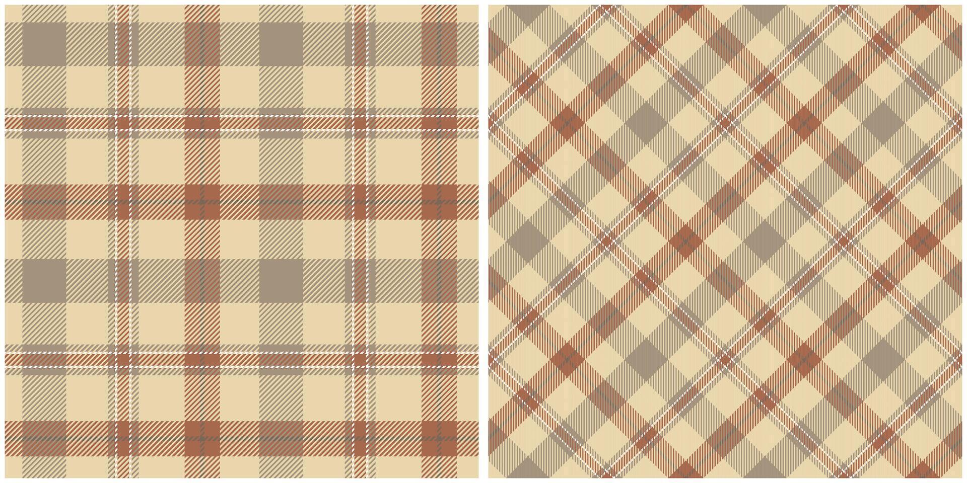 Scottish Tartan Plaid Seamless Pattern, Plaids Pattern Seamless. Seamless Tartan Illustration Set for Scarf, Blanket, Other Modern Spring Summer Autumn Winter Holiday Fabric Print. vector