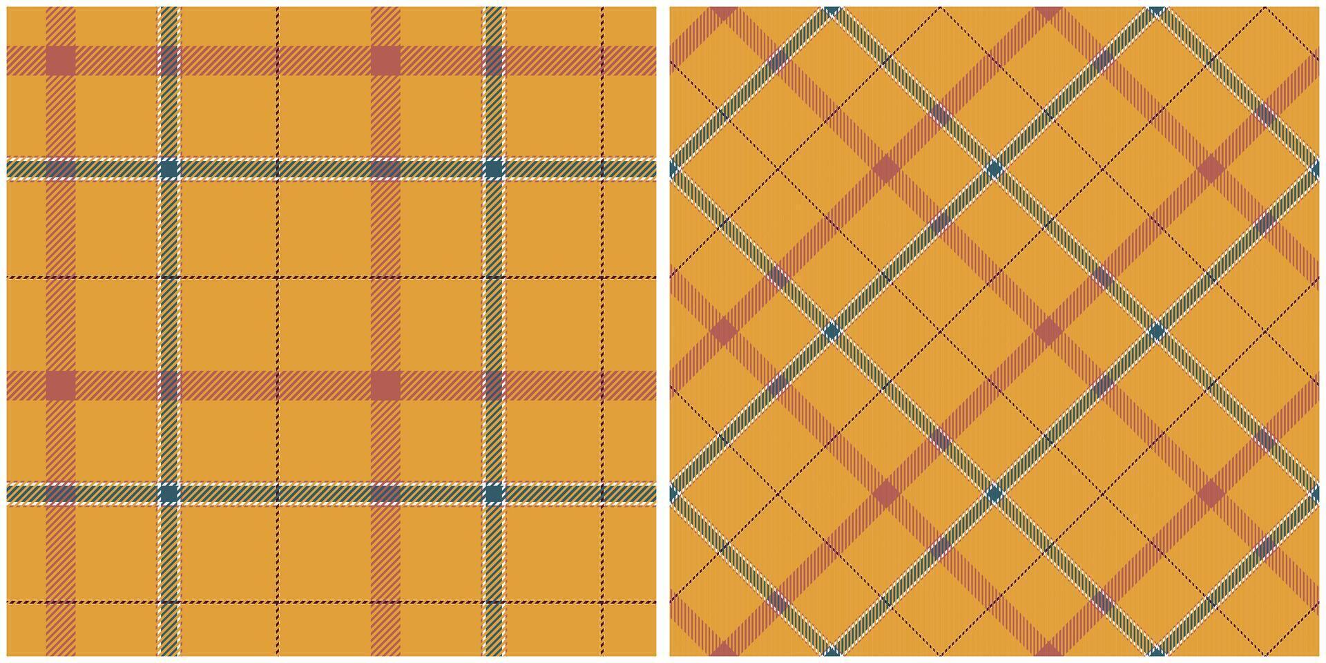 Scottish Tartan Plaid Seamless Pattern, Abstract Check Plaid Pattern. Seamless Tartan Illustration Set for Scarf, Blanket, Other Modern Spring Summer Autumn Winter Holiday Fabric Print. vector