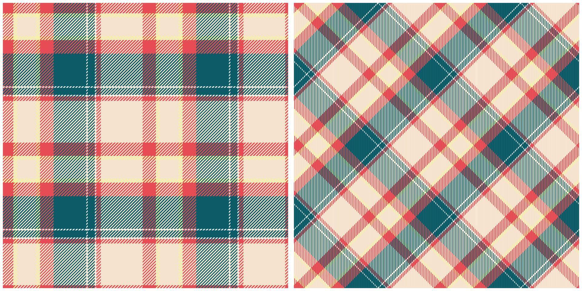 Scottish Tartan Plaid Seamless Pattern, Scottish Tartan Seamless Pattern. Seamless Tartan Illustration Set for Scarf, Blanket, Other Modern Spring Summer Autumn Winter Holiday Fabric Print. vector