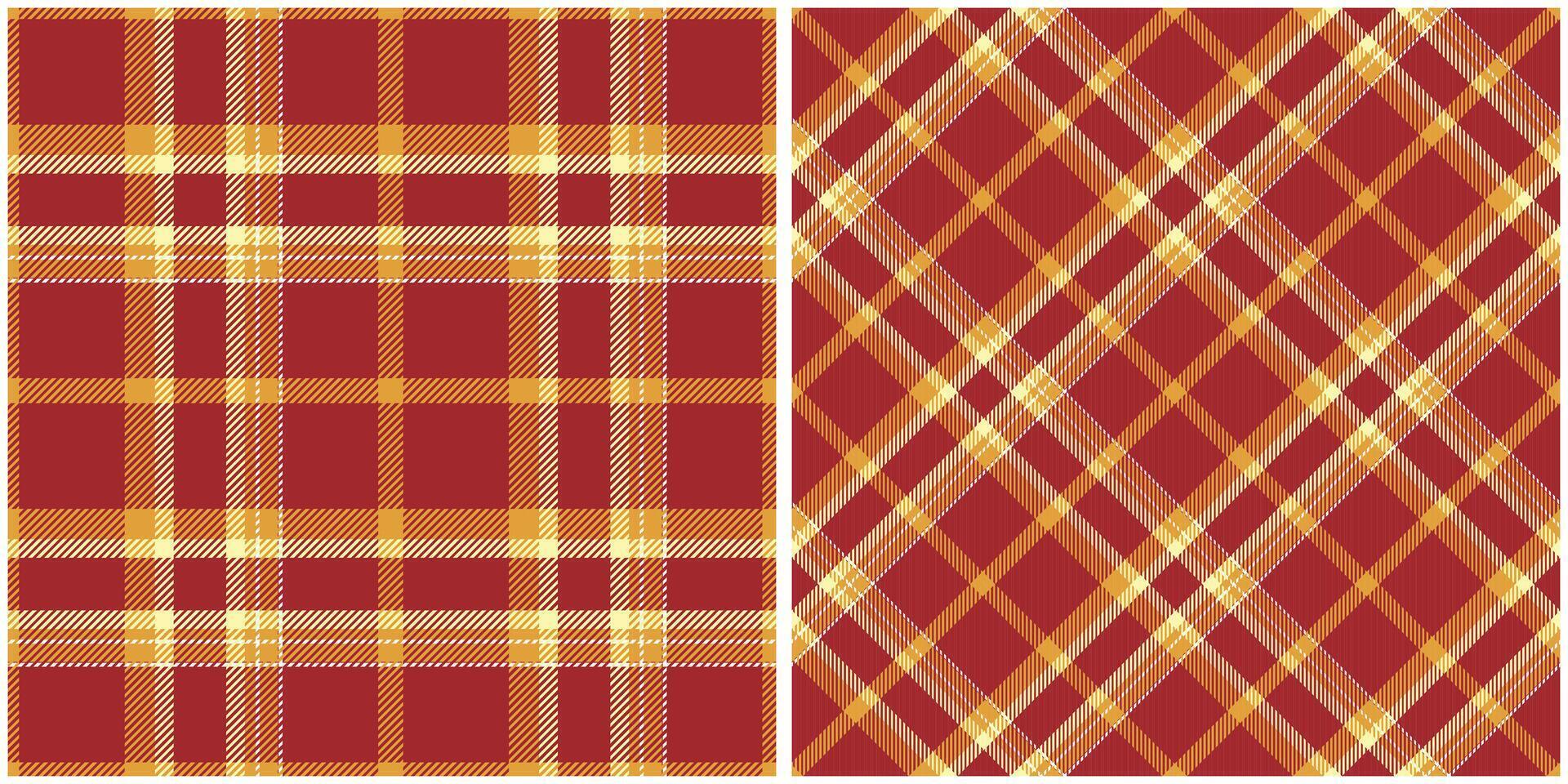Scottish Tartan Plaid Seamless Pattern, Classic Scottish Tartan Design. Seamless Tartan Illustration Set for Scarf, Blanket, Other Modern Spring Summer Autumn Winter Holiday Fabric Print. vector