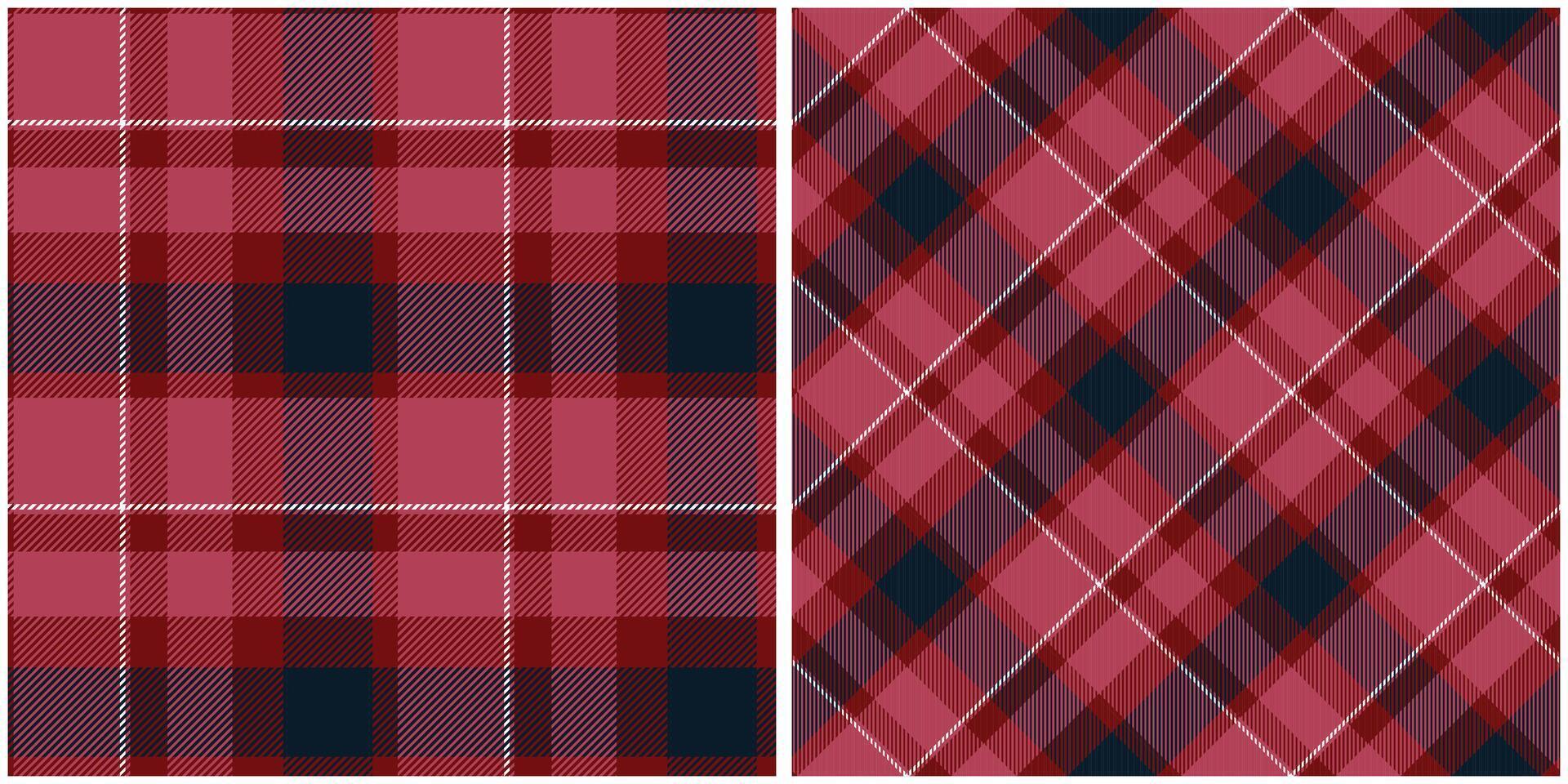 Tartan Seamless Pattern. Sweet Pastel Plaids Pattern Seamless Tartan Illustration Set for Scarf, Blanket, Other Modern Spring Summer Autumn Winter Holiday Fabric Print. vector
