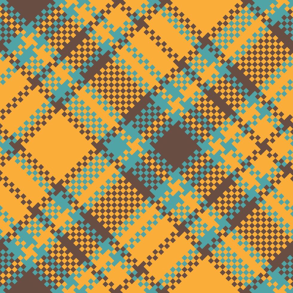 Tartan Pattern Seamless. Sweet Checkerboard Pattern Seamless Tartan Illustration Set for Scarf, Blanket, Other Modern Spring Summer Autumn Winter Holiday Fabric Print. vector
