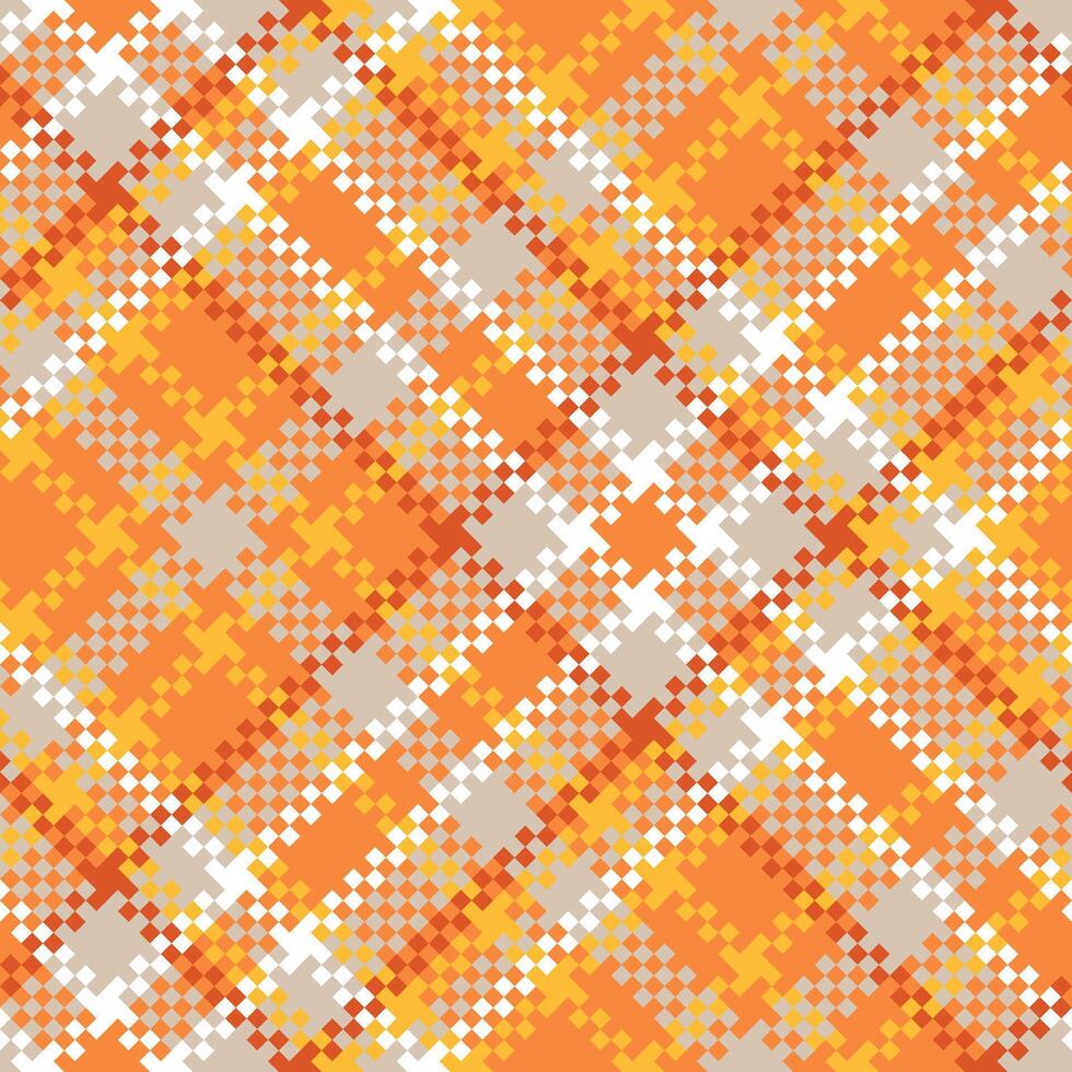 Tartan Seamless Pattern. Sweet Pastel Plaid Patterns Seamless Tartan Illustration Set for Scarf, Blanket, Other Modern Spring Summer Autumn Winter Holiday Fabric Print. vector