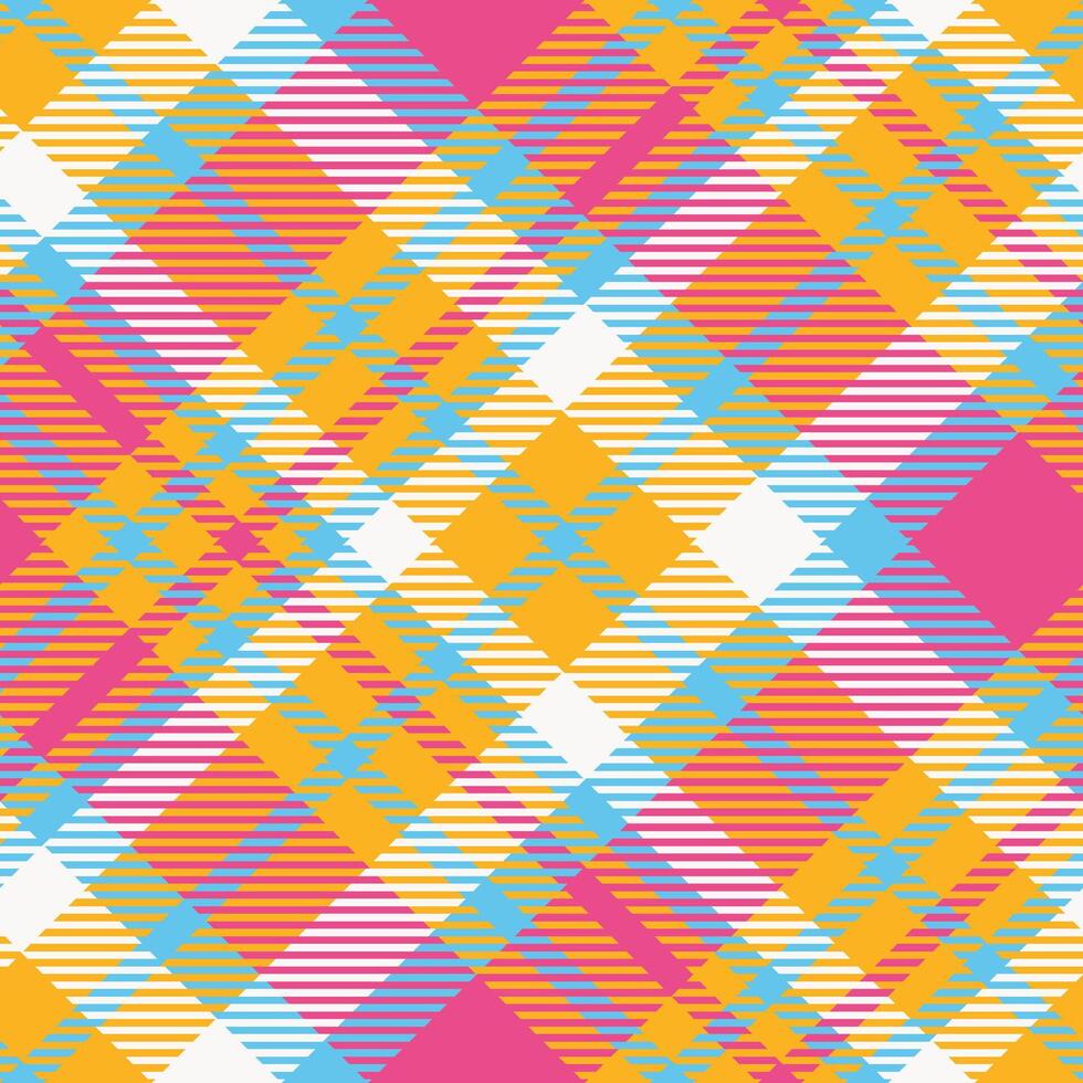 Tartan Seamless Pattern. Traditional Scottish Checkered Background. Template for Design Ornament. Seamless Fabric Texture. vector