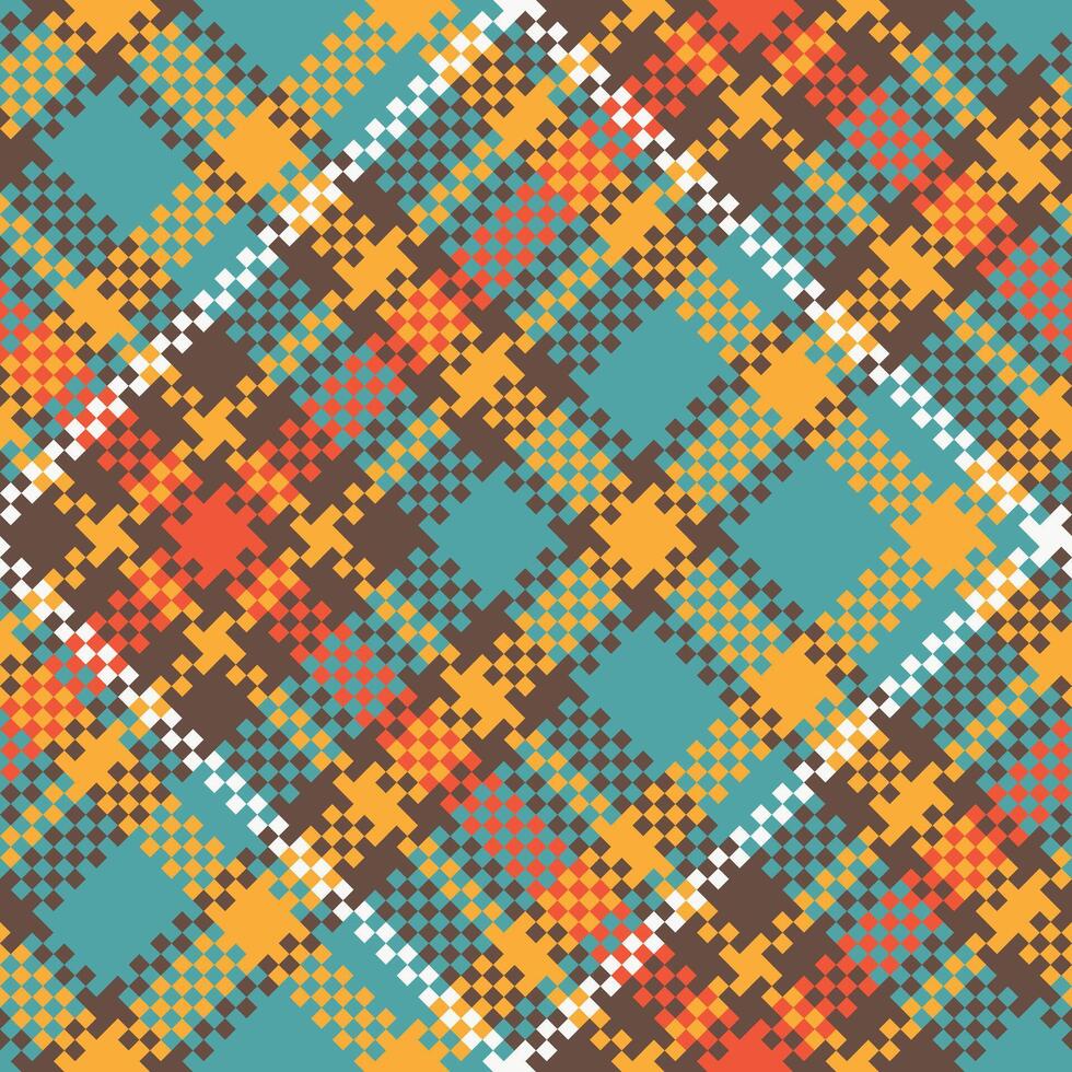 Tartan Pattern Seamless. Sweet Checkerboard Pattern Flannel Shirt Tartan Patterns. Trendy Tiles for Wallpapers. vector