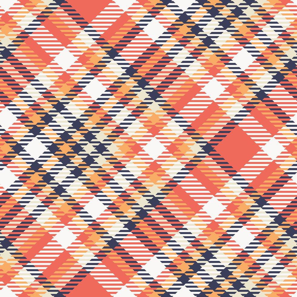 Plaid Pattern Seamless. Checkerboard Pattern Traditional Scottish Woven Fabric. Lumberjack Shirt Flannel Textile. Pattern Tile Swatch Included. vector