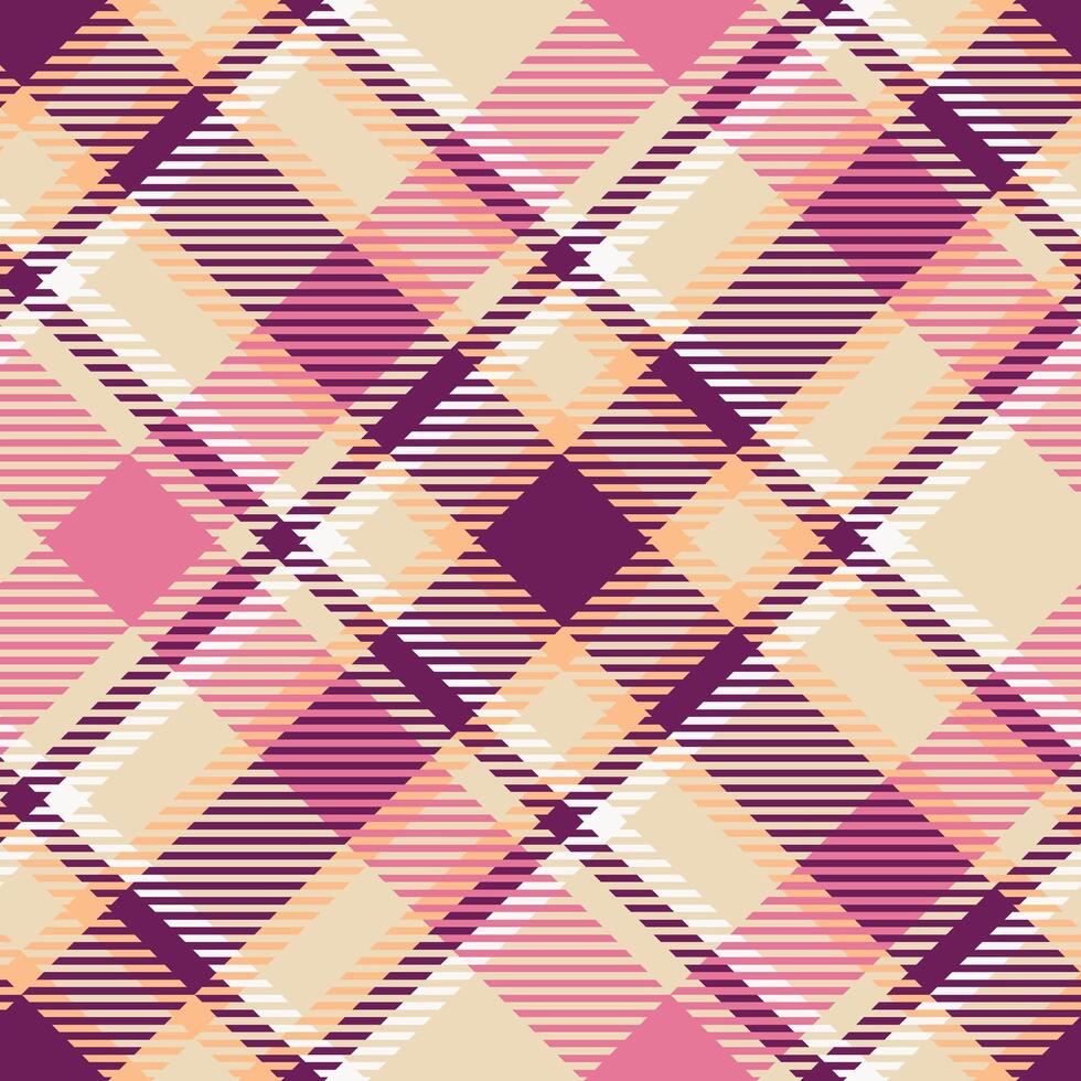 Plaid Patterns Seamless. Tartan Plaid Seamless Pattern. Seamless Tartan Illustration Set for Scarf, Blanket, Other Modern Spring Summer Autumn Winter Holiday Fabric Print. vector