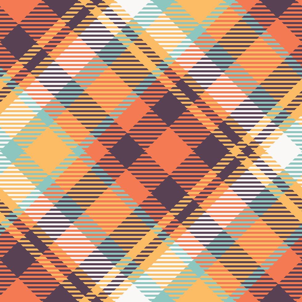 Scottish Tartan Pattern. Classic Plaid Tartan Seamless Tartan Illustration Set for Scarf, Blanket, Other Modern Spring Summer Autumn Winter Holiday Fabric Print. vector