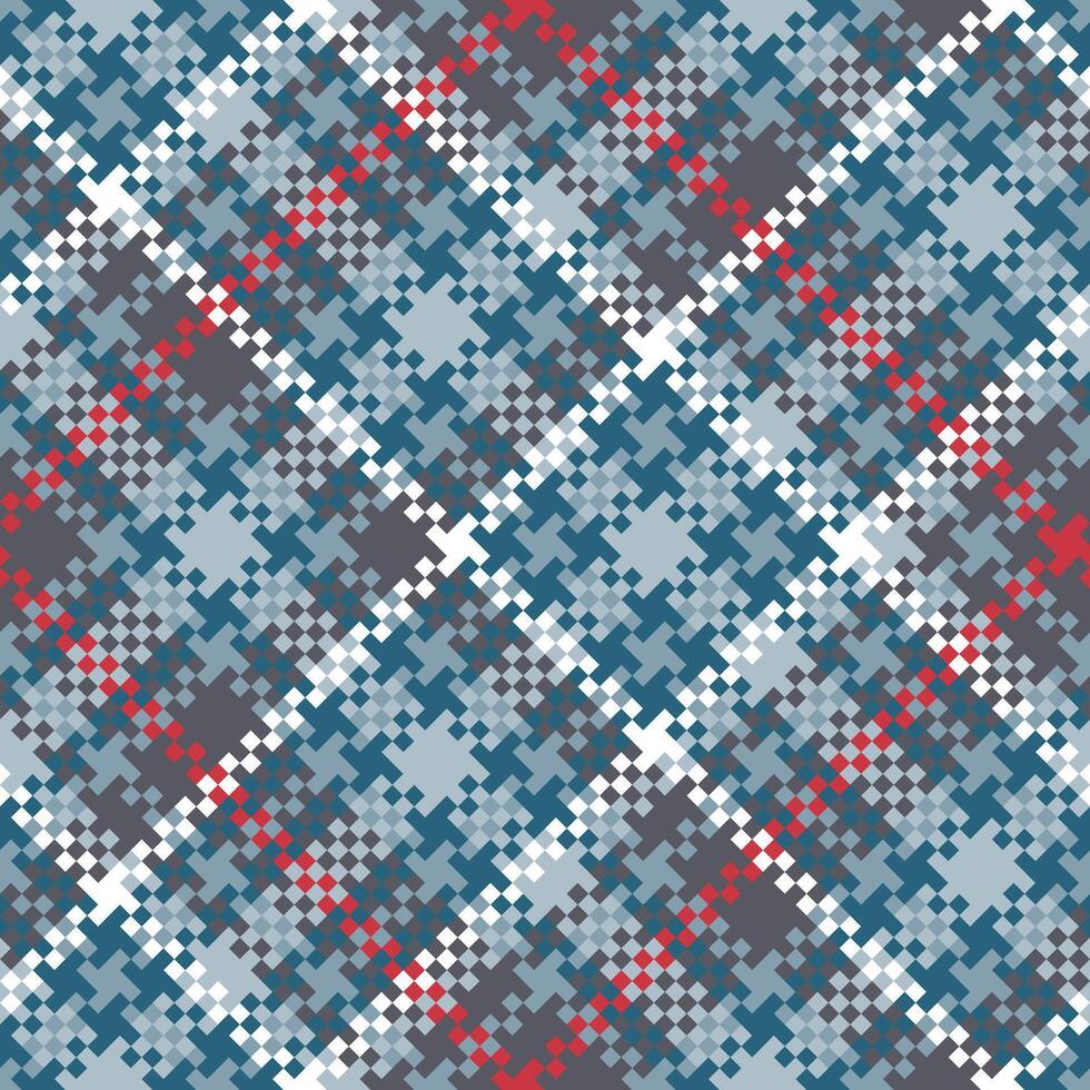 Tartan Seamless Pattern. Classic Scottish Tartan Design. Traditional Scottish Woven Fabric. Lumberjack Shirt Flannel Textile. Pattern Tile Swatch Included. vector