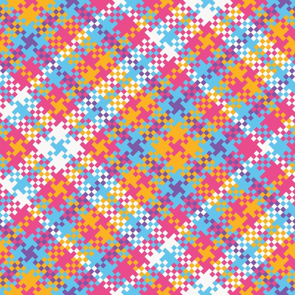 Tartan Seamless Pattern. Classic Scottish Tartan Design. Template for Design Ornament. Seamless Fabric Texture. vector