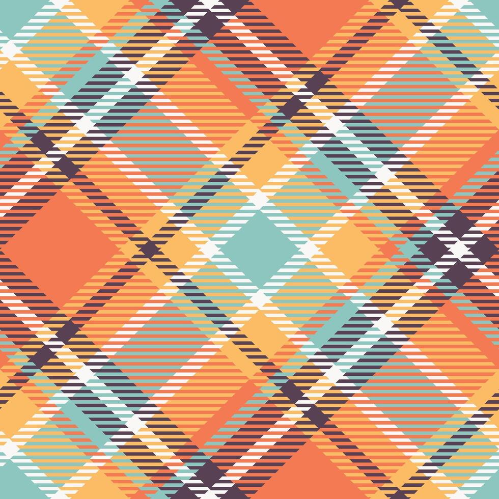 Scottish Tartan Pattern. Checkerboard Pattern Template for Design Ornament. Seamless Fabric Texture. vector
