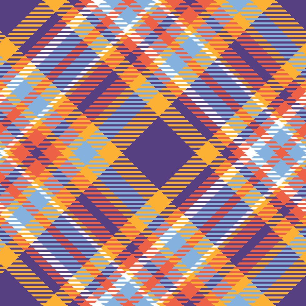 Scottish Tartan Pattern. Classic Scottish Tartan Design. Seamless Tartan Illustration Set for Scarf, Blanket, Other Modern Spring Summer Autumn Winter Holiday Fabric Print. vector